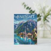 Hallstatt Austria Briefkaart (Staand voorkant)