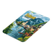 Hallstatt Austria Magneet (Linkerzijde)