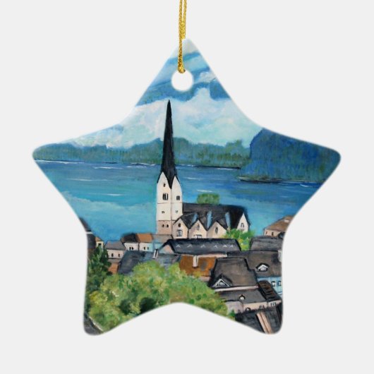 Hallstatt, Austria Ornament (Voorkant)