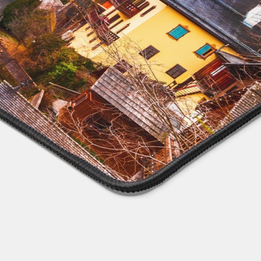 Hallstatt dorp Oostenrijk Bureaumat (Hoek)