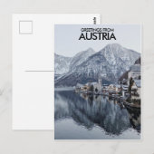 Hallstatt, Oostenrijk Briefkaart (Voorkant / Achterkant)