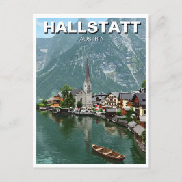 Hallstatt Oostenrijk Reizen Briefkaart