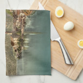 Hallstatt, Oostenrijk Theedoek (Quarter Fold)