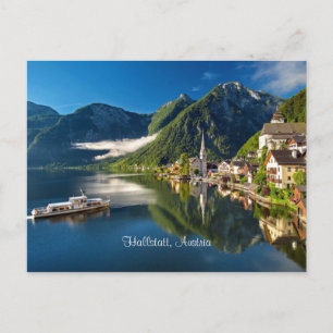 Hallstatt, Oostenrijkse schilderachtig foto Briefkaart