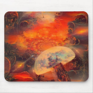 Hallucinogene paddenstoel muismat