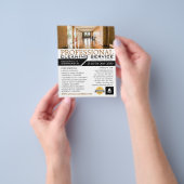 Hallway Floor, Cleaning Service Adverteren Flyer (Hand)