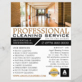 Hallway Floor, Cleaning Service Adverteren Flyer (Voorkant)