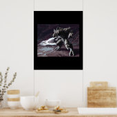 Halo Elite Artwork Energy Sword Poster (Keuken)