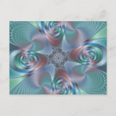 Halo - Fractal Briefkaart (Voorkant)