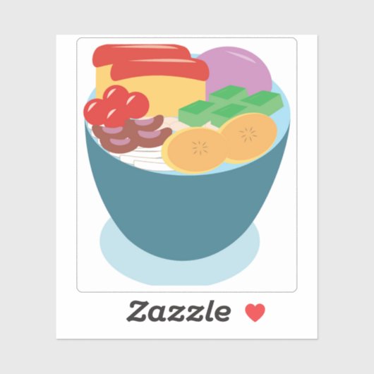 Halo-halo Sticker (Vel)