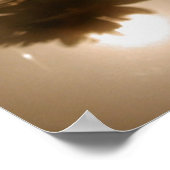 Halo & Silhouette Daisy Poster (Hoek)