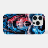 ​Halo Skull Drip iPhone Hoesje (Achterkant horizontaal)