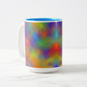 halo tweekleurige koffiemok (Voorkant links)