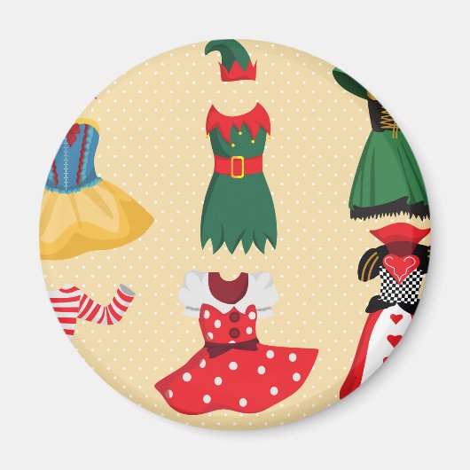 halogeenkostuums magneet (Voorkant)