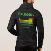 Halogens Zipper Sweat - shirt à capuche (avec site (Dos)
