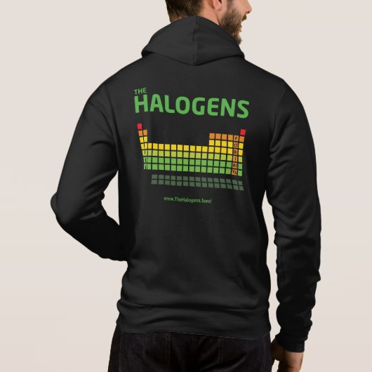 Halogens Zipper Sweat - shirt à capuche (avec site (Dos)