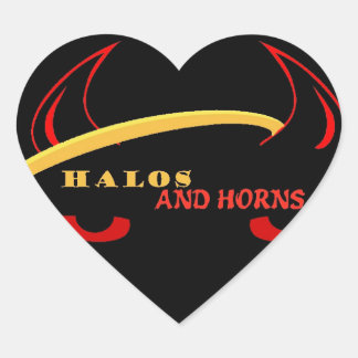 Halo's en Horns Guild artikelen Hart Sticker