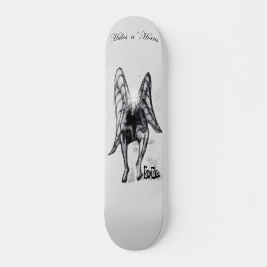 Halos n' Horns Skateboard (Voorkant)