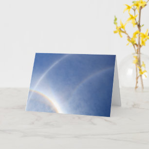 Halo's rond de zon kaart
