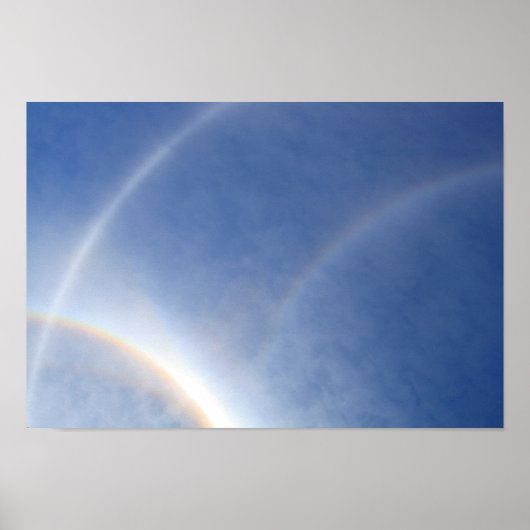 Halos rond de zon poster (Voorkant)
