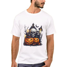 Haloween Basic Mannen T Shirt