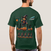 haloween garçon puissance T-shirt (Dos)