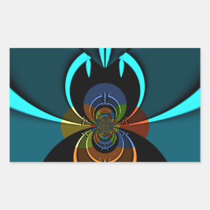 Haloween Special Hakuna Matata Rechthoekige Sticker