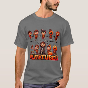 haloween T-shirt youtuber