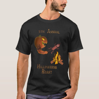 Haloweenie Roast - Donkere Shirten T-shirt