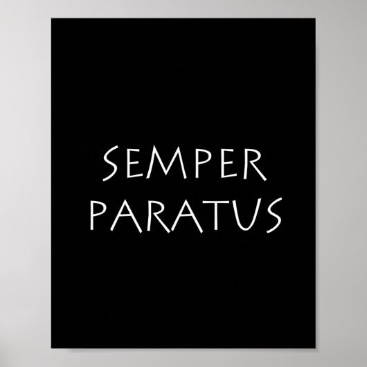 Halper paratus poster (Voorkant)