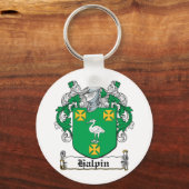 Halpin Family Crest Sleutelhanger (Voorkant)