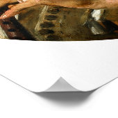 Hals - lachen jongen met een fluitje poster (Hoek)