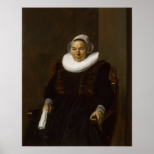 Hals - Mevrouw Bodolphe 1643 Poster (Voorkant)