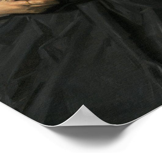 Hals - Oudere dame Poster (Hoek)