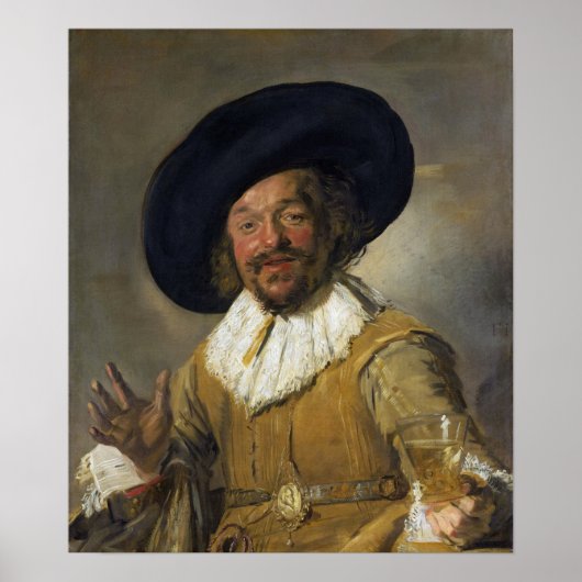 Hals - Portret Poster (Voorkant)