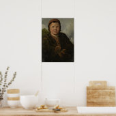 Hals - Vissen Boy Poster (Keuken)