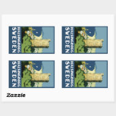 Halsingborg ~ Zweden Rechthoekige Sticker (Vel)