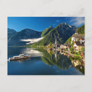 Halstatt Austria Bergsee Briefkaart