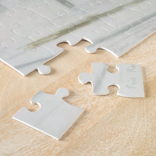 Halstead Road in Snow (door Eric Ravilious) Legpuzzel (Zijkant)