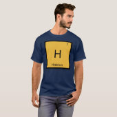 Halston Name Chemistry Element Periodic Table T-shirt (Voorkant volledig)