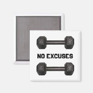 Halter Magnet zonder Excuses Magneet
