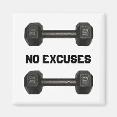 Halter Magnet zonder Excuses Magneet (Voorkant)
