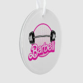 Halter - roze ornament (voorkant)