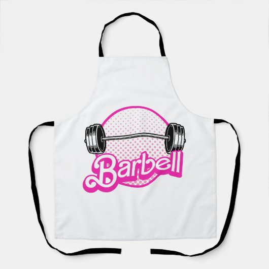 Halter - roze schort (Voorkant)