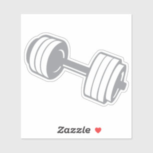 haltere musculation gewicht bodybuilding 835505 sticker