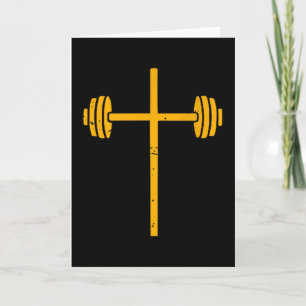 Halteroverhemd Funny Christelijke Workout Gym Je Kaart