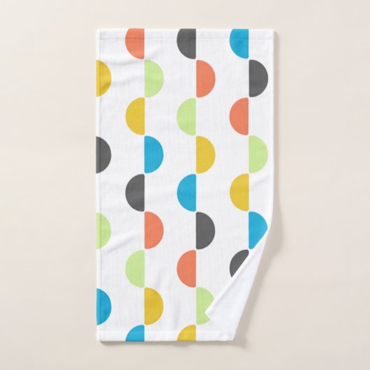 Halve cirkels bad handdoek (Handdoek)