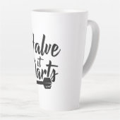 Halve Darts Latte Mok (Rechterhoek)