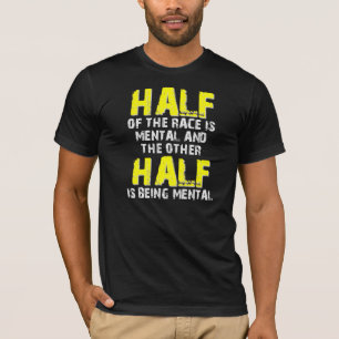 Halve de Race Dirt Bike Motocross Grappig Shirt