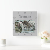  halve dome aangepaste vierkante wandklok klok (Huis)